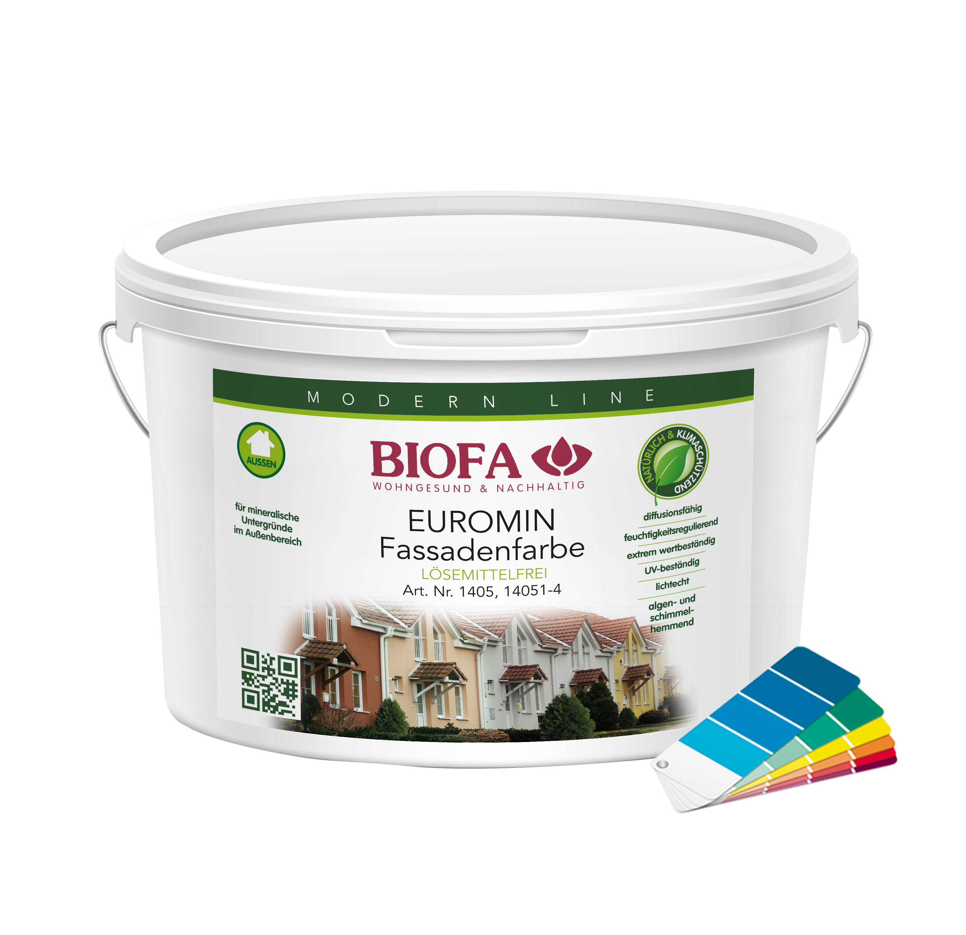 EUROMIN Fassadenfarbe farbig lösemittelfrei