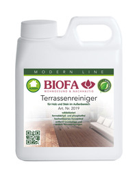 Terrassenreiniger für Holz und Stein im Außenbereich